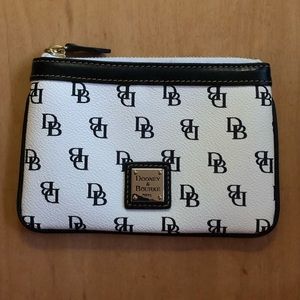 Dooney & Bourke - large zip wristlet pouch